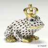ヘレンド ファンタジー VHBR1 015817-0-91 カエルのプリンス 6.5cm ブラック
