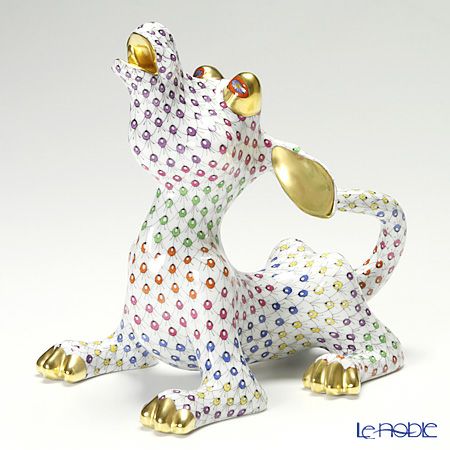 ヘレンド SP861 15066-0-00 ドリーミング ドンキー 17.5cm