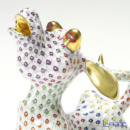 ヘレンド SP861 15066-0-00 ドリーミング ドンキー 17.5cm