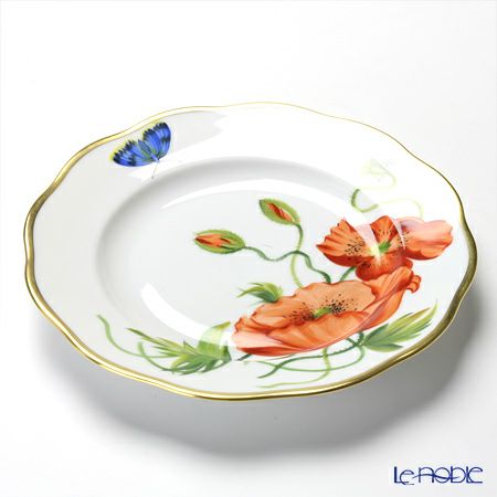 ヘレンド フローレスアグレスト FLA-PO 20518-0-00 プレート 19cm（ポピー）