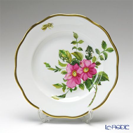 ヘレンド フローレスアグレスト FLA-PR 20518-0-00 プレート 19cm（プレーリーローズ）