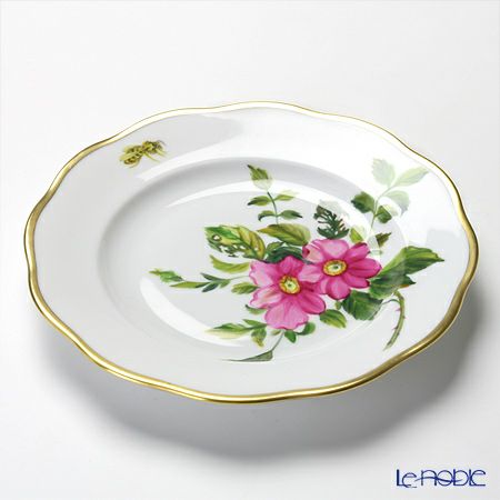 ヘレンド フローレスアグレスト FLA-PR 20518-0-00 プレート 19cm（プレーリーローズ）