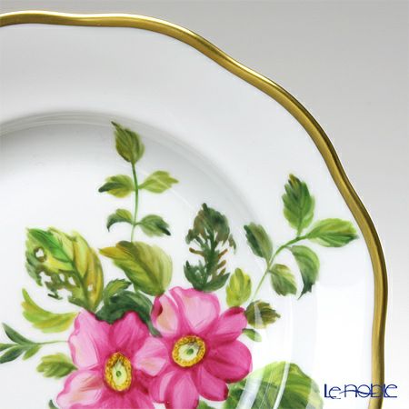 ヘレンド フローレスアグレスト FLA-PR 20518-0-00 プレート 19cm（プレーリーローズ）