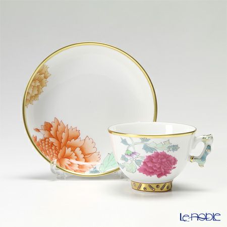 ヘレンド シノワズリ（中国趣味） ピヴォワンヌ PVR 03371-0-21 マンダリン スモールカップ＆ソーサー