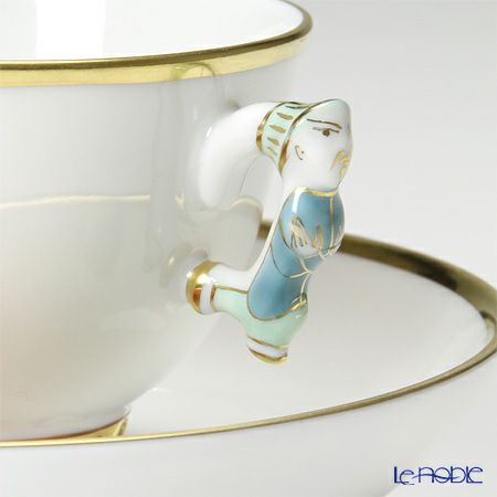 ヘレンド シノワズリ（中国趣味） ピヴォワンヌ PVR 03371-0-21 マンダリン スモールカップ＆ソーサー