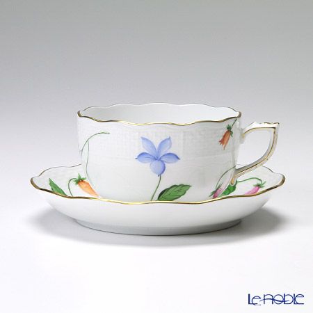 ヘレンド カンパニュール 多彩 CMUC 00724-0-00 ティーカップ＆ソーサー 200ml