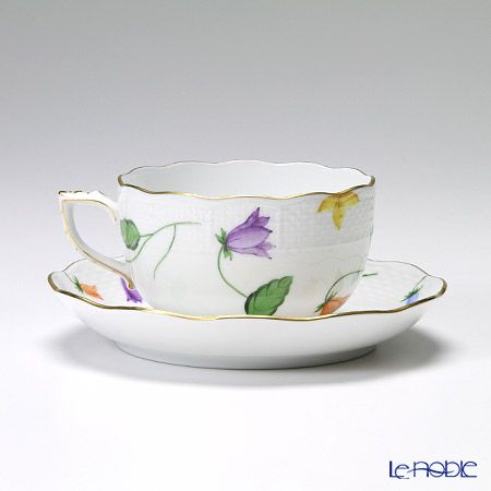 ヘレンド カンパニュール 多彩 CMUC 00724-0-00 ティーカップ＆ソーサー 200ml