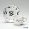 マイセン（Meissen） ドラゴン ブラック 320010／00582 コーヒーカップ＆ソーサー 200ml