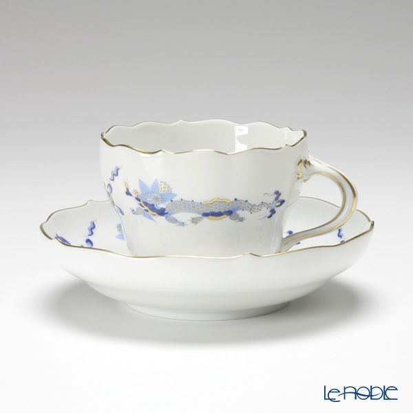 マイセン（Meissen） ドラゴン ブルー 320210／00582 コーヒーカップ＆ソーサー 200ml