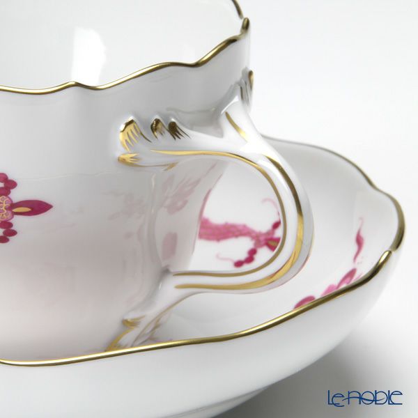 マイセン（Meissen） ドラゴン ピンク 320410／00582 コーヒーカップ＆ソーサー 200ml