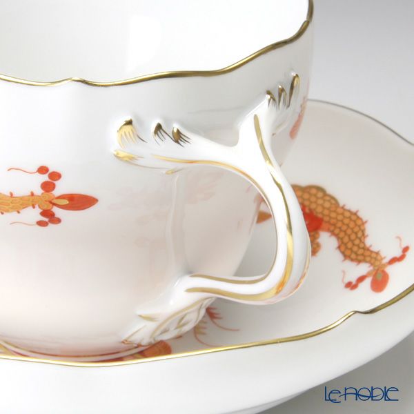 マイセン（Meissen） ドラゴン オレンジ 0320510／00582 コーヒーカップ＆ソーサー 200ml