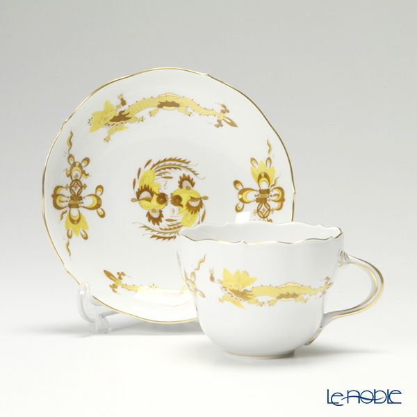 マイセン（Meissen） ドラゴン イエロー 320610／00582 コーヒーカップ＆ソーサー 200ml
