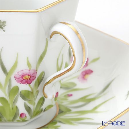 ヘレンド デイジー DAISY 04307-0-00 モカカップ＆ソーサー（オクタゴナル）