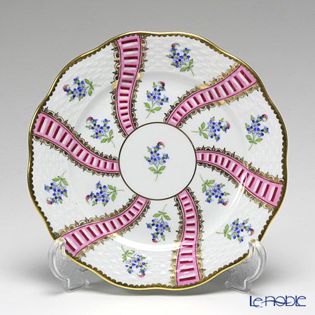 ヘレンド 忘れな草 ピンク MYTP 00517-0-00 プレート 19cm