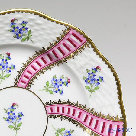 ヘレンド 忘れな草 ピンク MYTP 00517-0-00 プレート 19cm