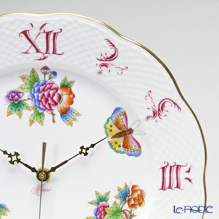 ヘレンド V 00527-0-47 ウォールクロック 28.5cm