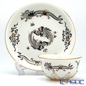 マイセン（Meissen） ドラゴン ブラック 323185／55983 カップ＆ソーサー（ハンドル無し） 2004年