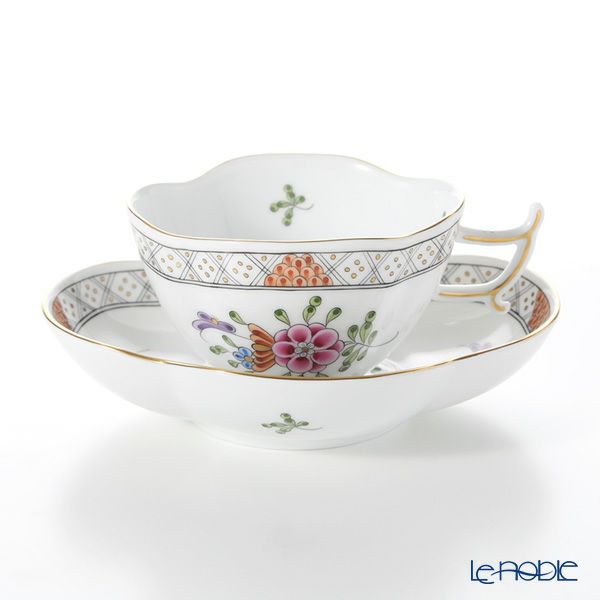 ヘレンド 森の宝物多彩 WMC 04196-0-00 ティーカップ＆ソーサー 140ml