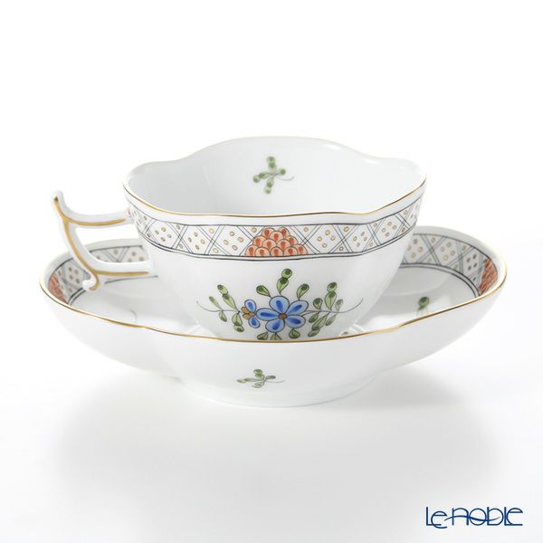 ヘレンド 森の宝物多彩 WMC 04196-0-00 ティーカップ＆ソーサー 140ml