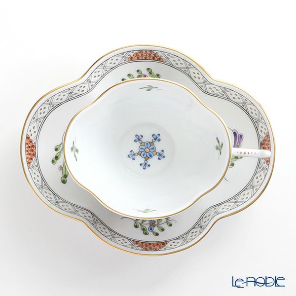 ヘレンド 森の宝物多彩 WMC 04196-0-00 ティーカップ＆ソーサー 140ml