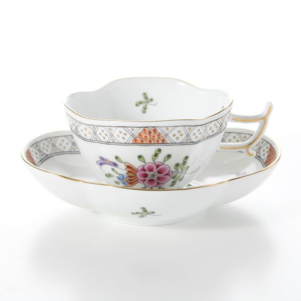 ヘレンド 森の宝物多彩 WMC 04196-0-00 ティーカップ＆ソーサー 140ml