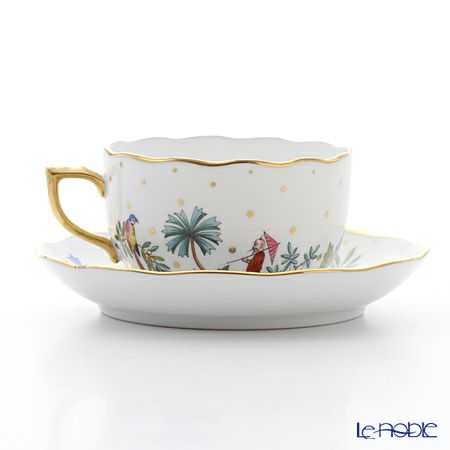 ヘレンド フォラン ド オリエント 20724-0-00 ティーカップ＆ソーサー 200ml