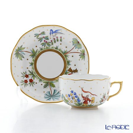 ヘレンド フォラン ド オリエント 20724-0-00 ティーカップ＆ソーサー 200ml