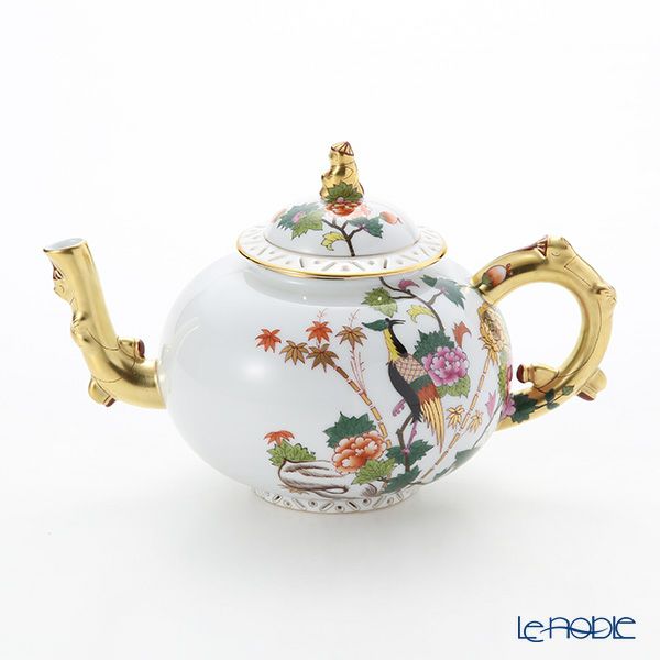 ヘレンド シノワズリ（中国趣味） 瑞鳥 GRUE・03304-0-21 マンダリン ティーポット（L） 0.7L