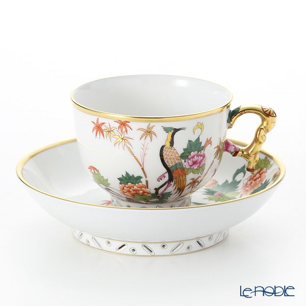 ヘレンド シノワズリ（中国趣味）GRUE 03364-0-21 マンダリン ラージカップ＆ソーサー