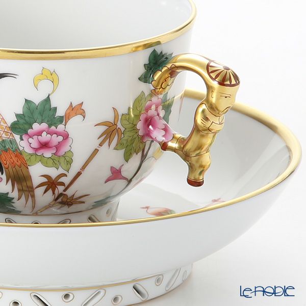 ヘレンド シノワズリ（中国趣味）GRUE 03364-0-21 マンダリン ラージカップ＆ソーサー