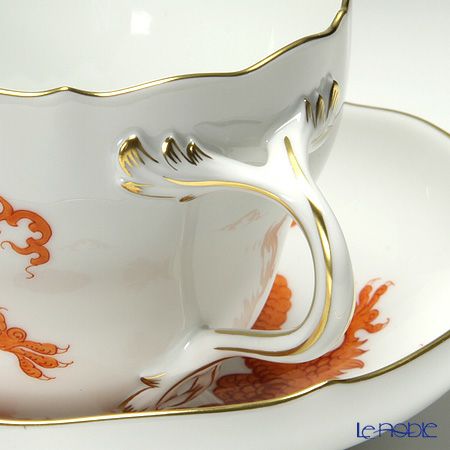 マイセン（Meissen） ドラゴン レッド 330510／00582 コーヒーカップ＆ソーサー 200ml