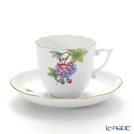 ヘレンド プティットヴィクトリア PV 20706-0-00 コーヒーカップ＆ソーサー