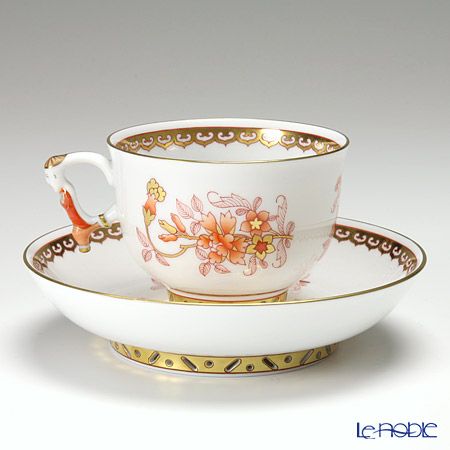 ヘレンド シノワズリ（中国趣味）トゥング TUNG 03364-0-21 マンダリン ラージカップ＆ソーサー