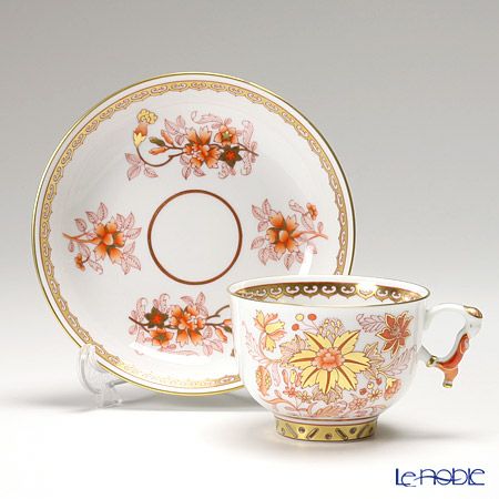 ヘレンド シノワズリ（中国趣味）トゥング TUNG 03364-0-21 マンダリン ラージカップ＆ソーサー