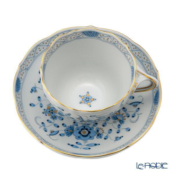 マイセン（Meissen） インドの華 ブルー 343210／00582 コーヒーカップ＆ソーサー 200ml