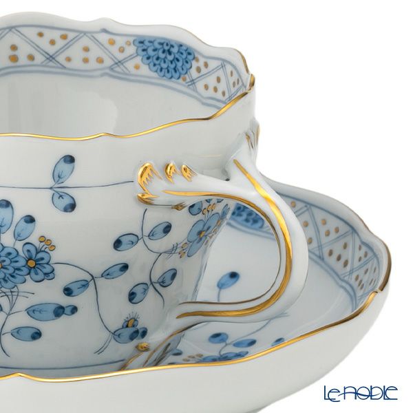 マイセン（Meissen） インドの華 ブルー 343210／00582 コーヒーカップ＆ソーサー 200ml