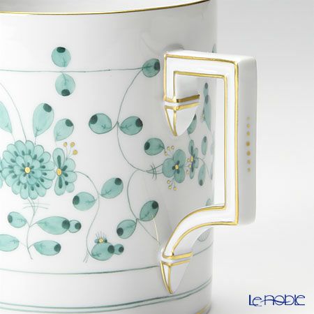 マイセン（Meissen） インドの華 グリーン 343310／55810 マグ 240ml