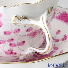 マイセン（Meissen） インドの華 ピンク 343410／00582 コーヒーカップ＆ソーサー 200ml