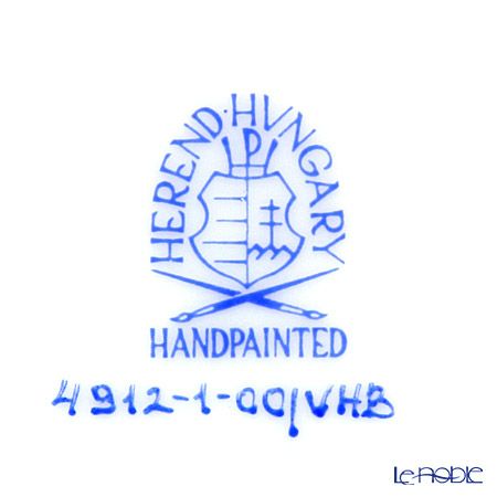 ヘレンド QH Collection QH-VHB 04913-0-00 モカカップ＆ソーサー フィッシュ／ブルー