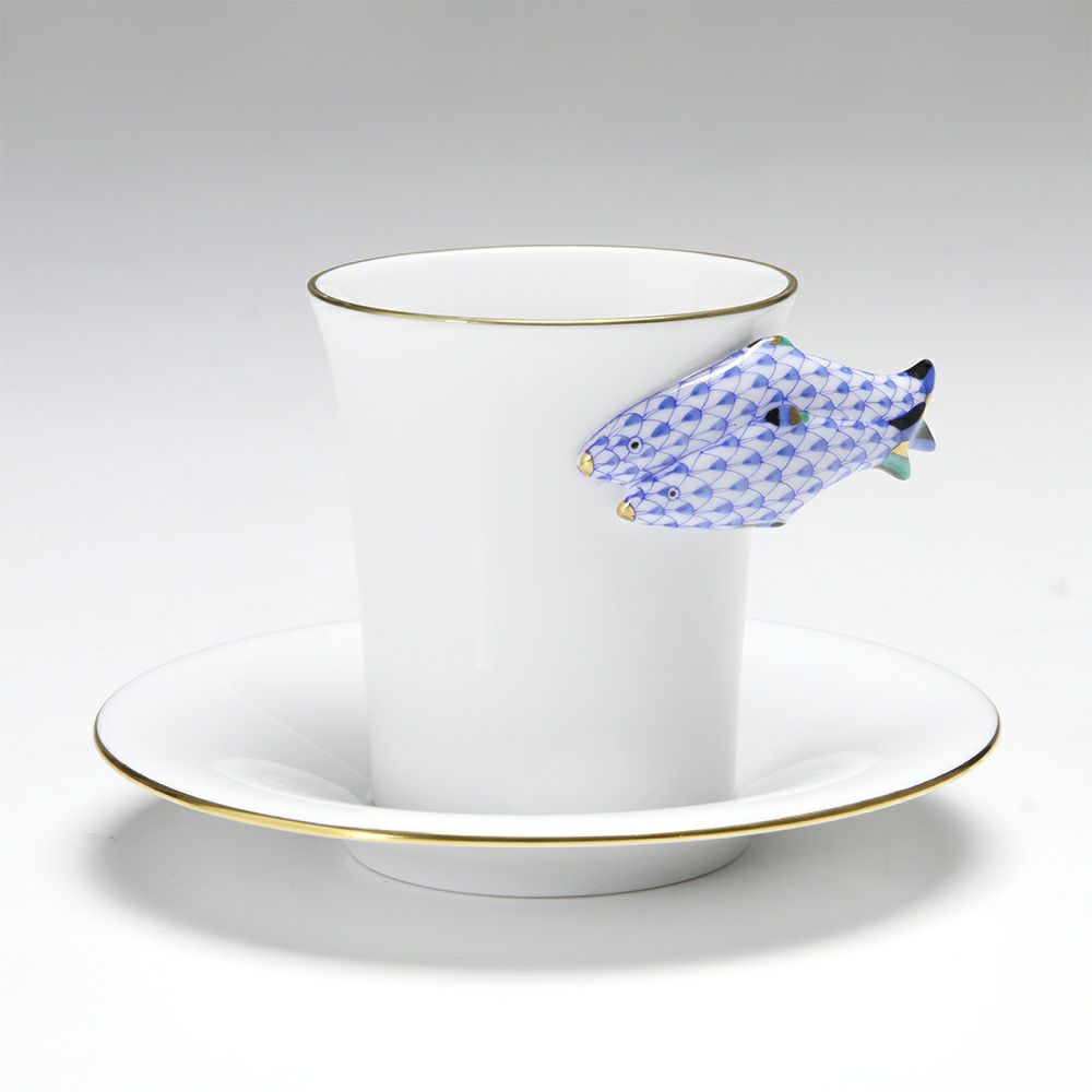 ヘレンド QH Collection QH-VHB 04913-0-00 モカカップ＆ソーサー 無地