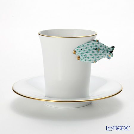 ヘレンド QH Collection QH-VHV 04913-0-00 モカカップ＆ソーサー 無地