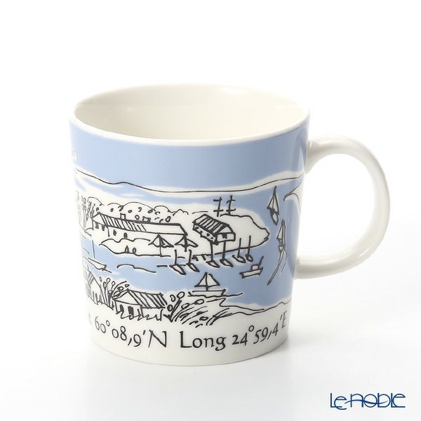 アラビア（ARABIA） 灯台マグ 300ml Suomenlinna スオメンリンナ（Blue）