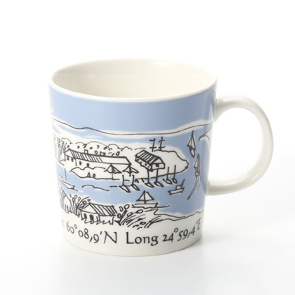 アラビア（ARABIA） 灯台マグ 300ml Suomenlinna スオメンリンナ（Blue）