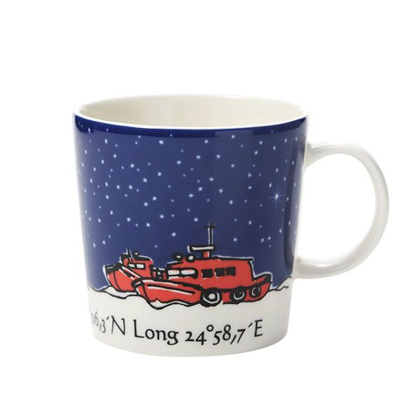 アラビア（ARABIA） 灯台マグ 300ml Harmaja ハルマヤ ナイト（Blue）2021