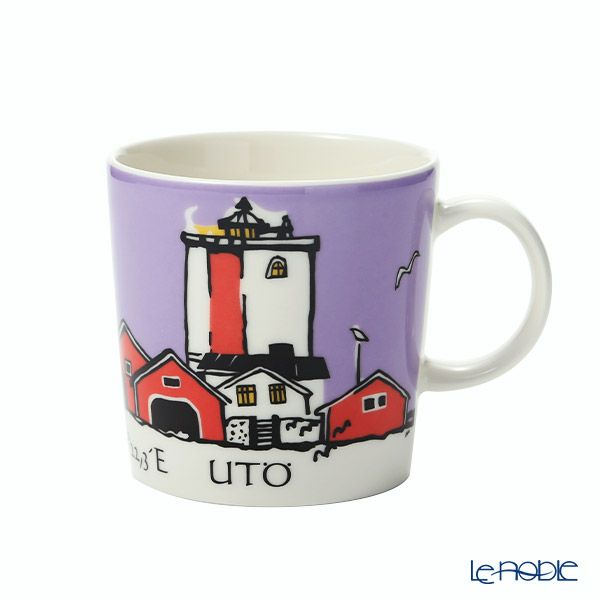 アラビア（ARABIA） 灯台マグ 300ml Uto ウトー サマー（Purple）2021