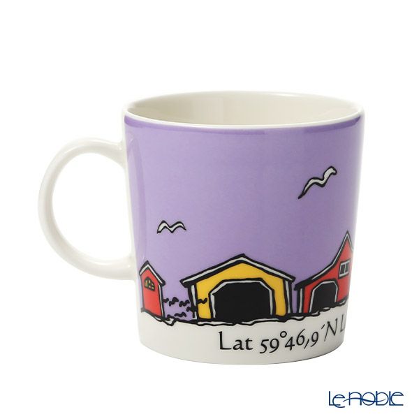 アラビア（ARABIA） 灯台マグ 300ml Uto ウトー サマー（Purple）2021