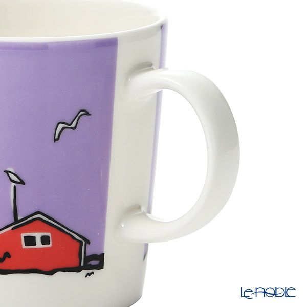 アラビア（ARABIA） 灯台マグ 300ml Uto ウトー サマー（Purple）2021