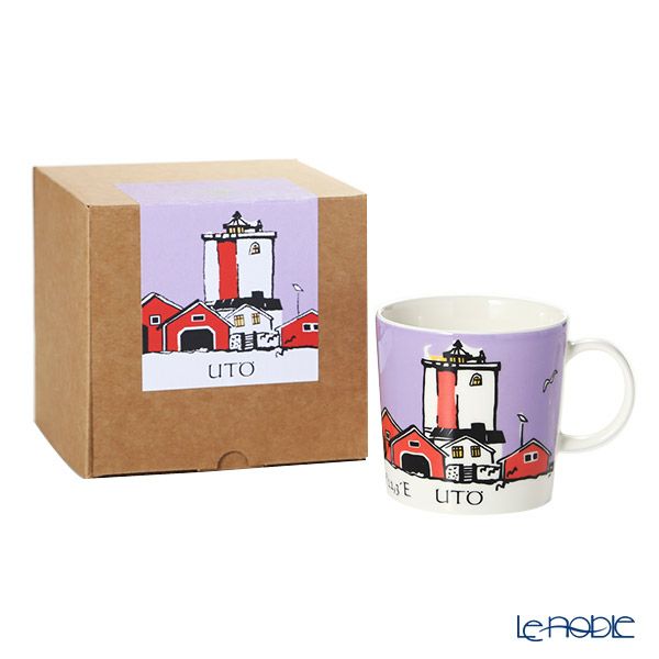アラビア（ARABIA） 灯台マグ 300ml Uto ウトー サマー（Purple）2021