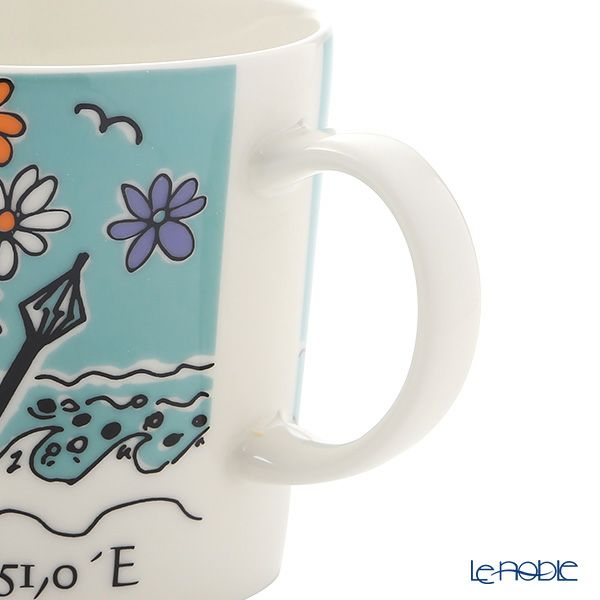 アラビア（ARABIA） 灯台マグ 300ml Glosholm グロスホルム スプリングデイ（ミント）