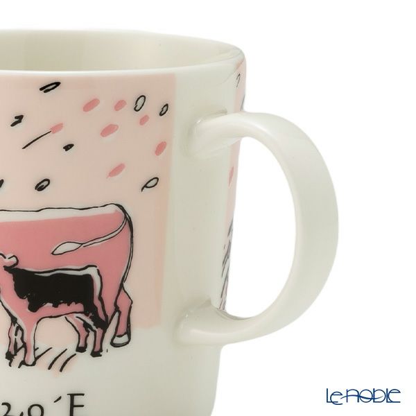 アラビア（ARABIA） 灯台マグ 300ml Hogsara ホグサラ（ピンク）